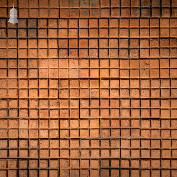 Reclaimed Stable Bricks, 8 Block Red Pavers - 2.27 Square Metres