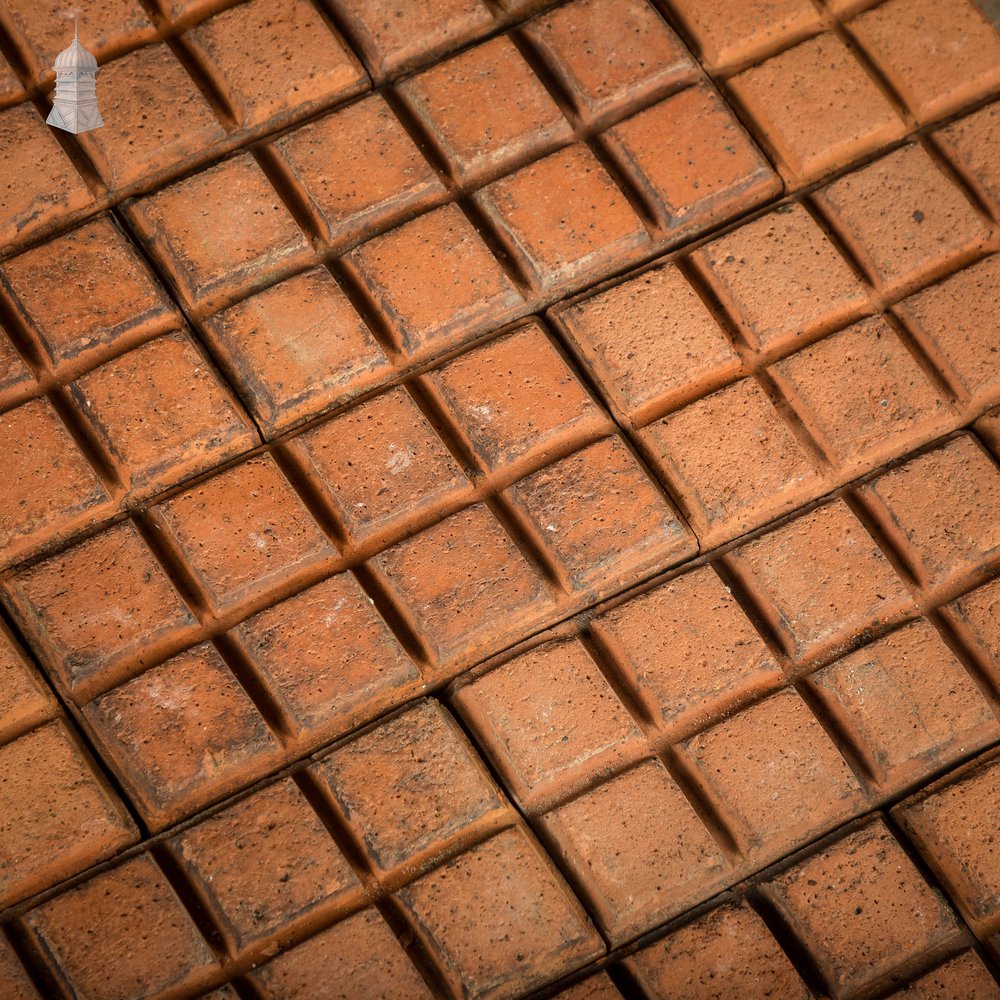 Reclaimed Stable Bricks, 8 Block Red Pavers - 2.27 Square Metres