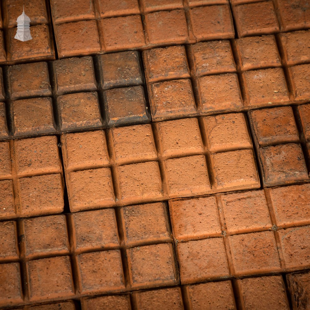 Reclaimed Stable Bricks, 8 Block Red Pavers - 2.27 Square Metres