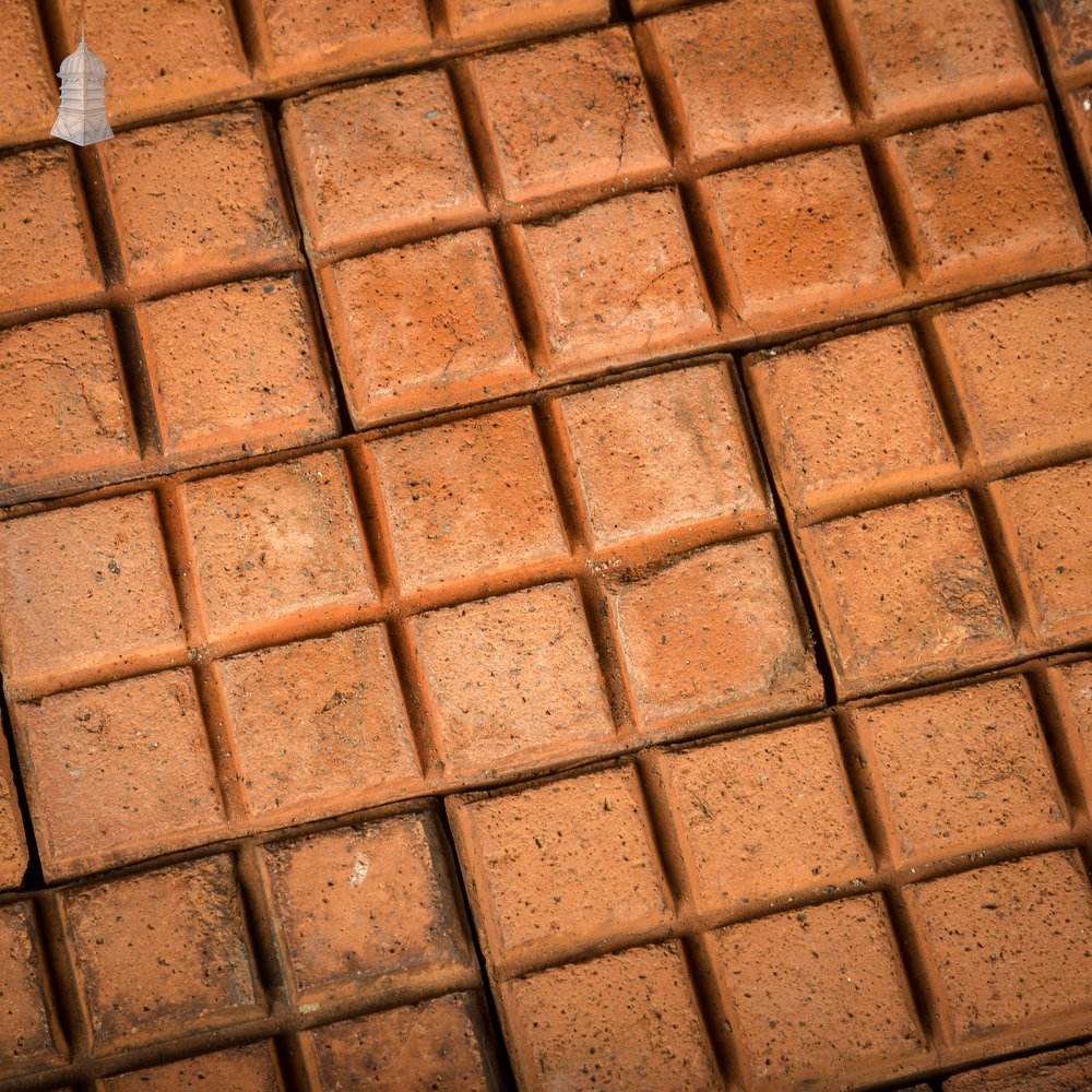 Reclaimed Stable Bricks, 8 Block Red Pavers - 2.27 Square Metres