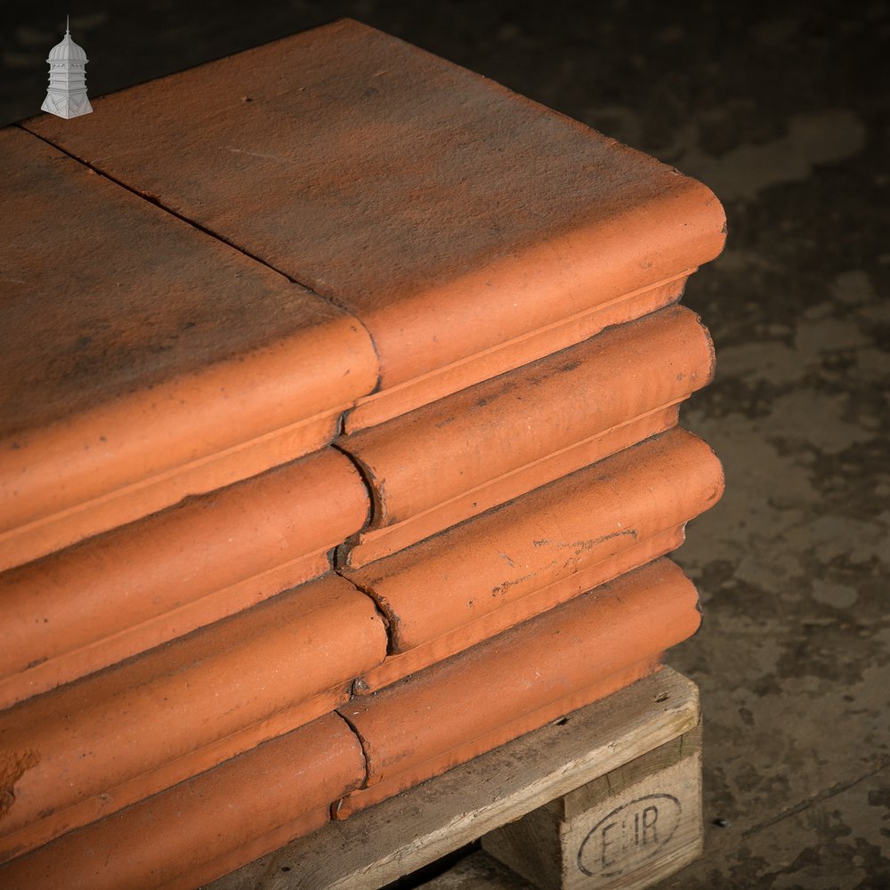 Terracotta Flat Top Wall Copings