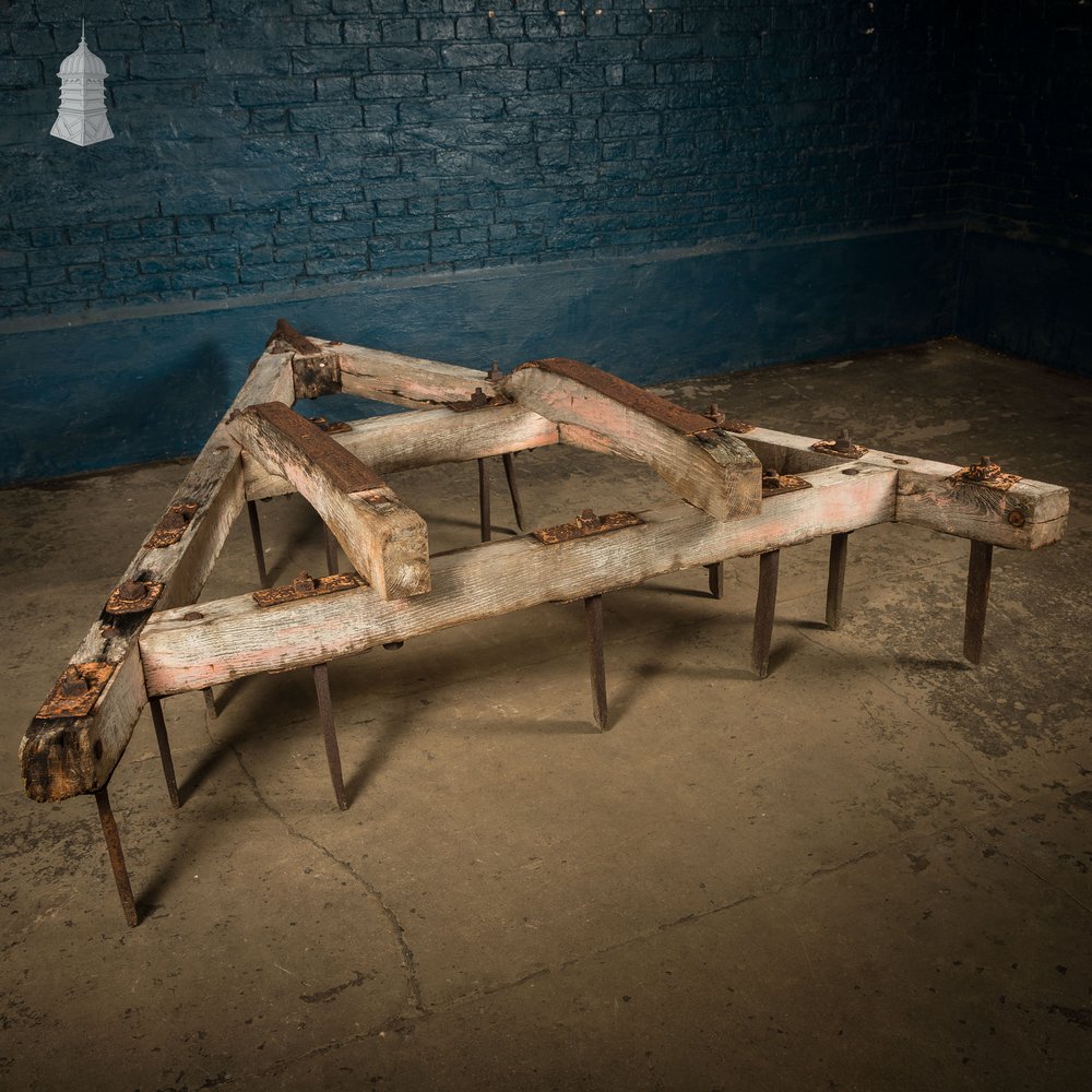 Bygone Field Harrow, Horse Drawn Cultivator