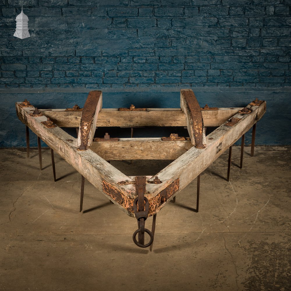 Bygone Field Harrow, Horse Drawn Cultivator