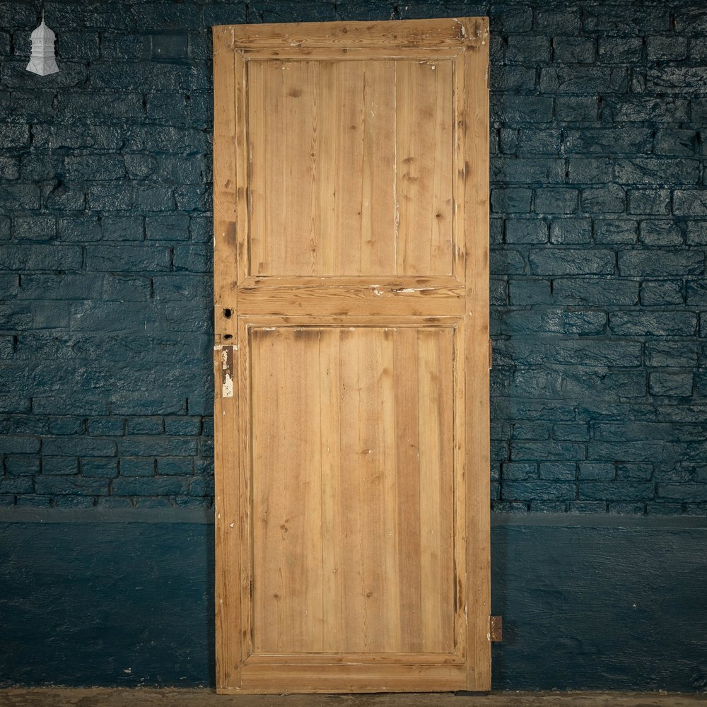 Pine Paneled Door, Moulded 2 Panel