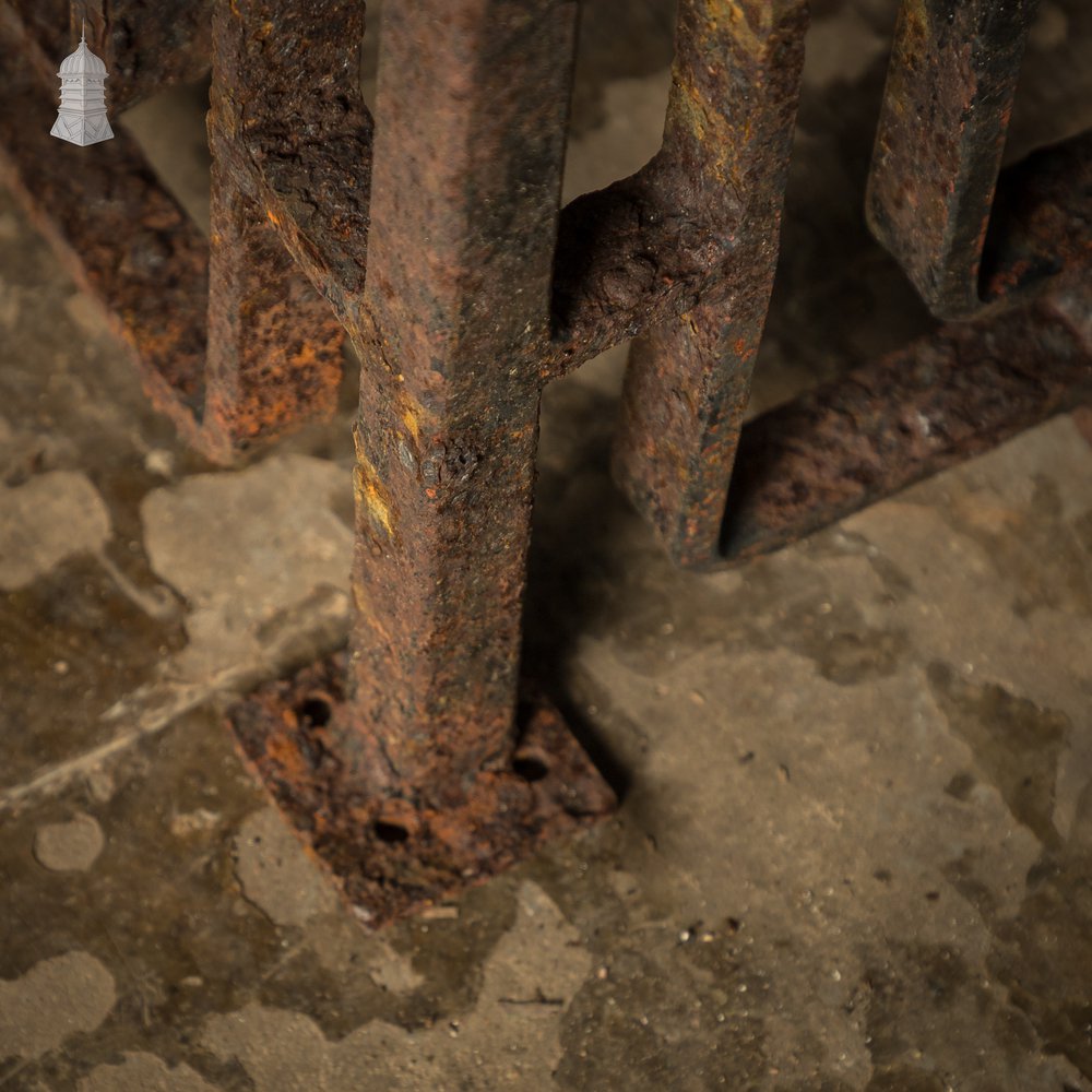 Porch Canopy Structure, Cast Iron