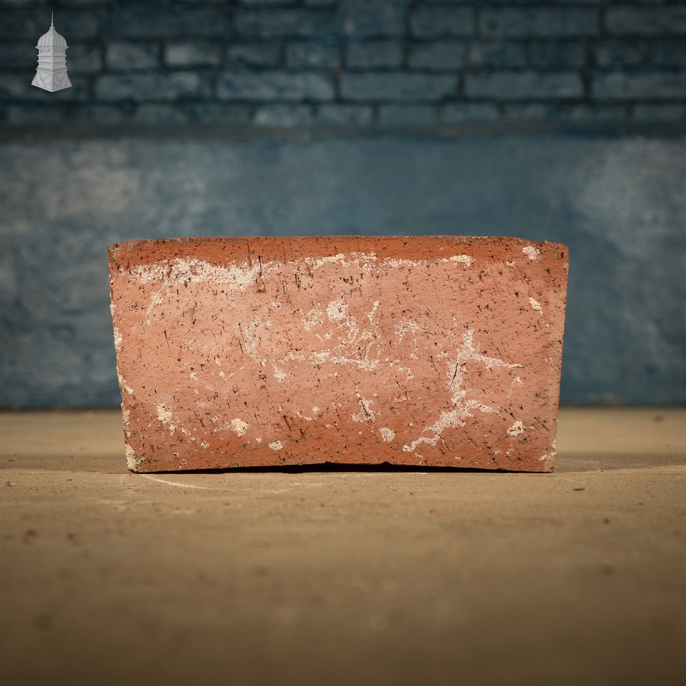 Curved Red Bricks, Batch of 58 Reclaimed Bricks