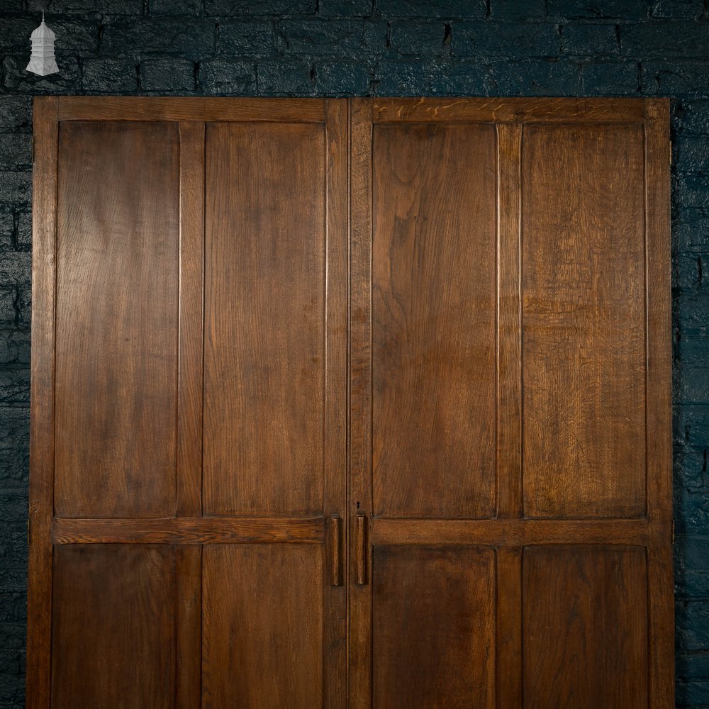 Pine Paneled Doors, 4 Panel Set of 2 Pairs