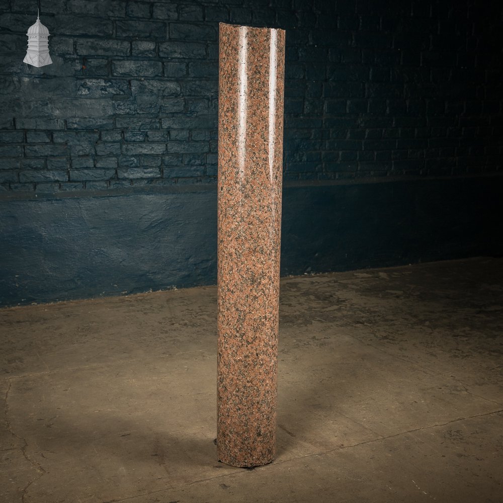 Red Granite Column, Polished