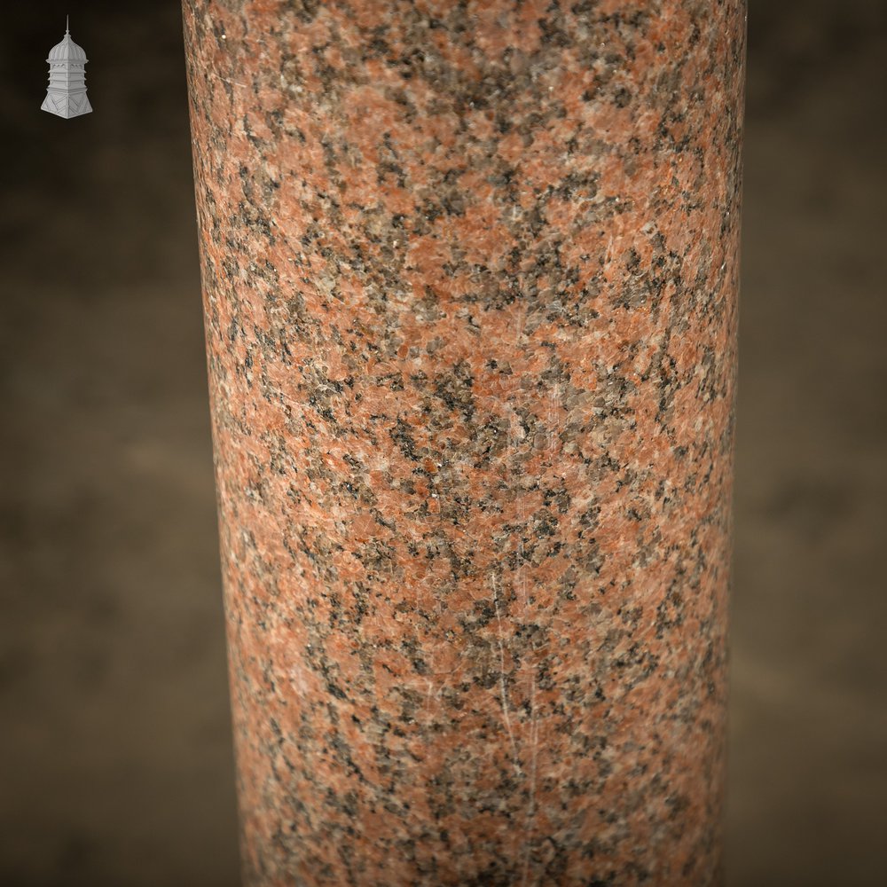 Red Granite Column, Polished