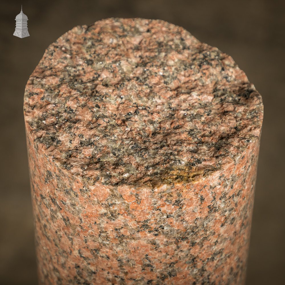 Red Granite Column, Polished