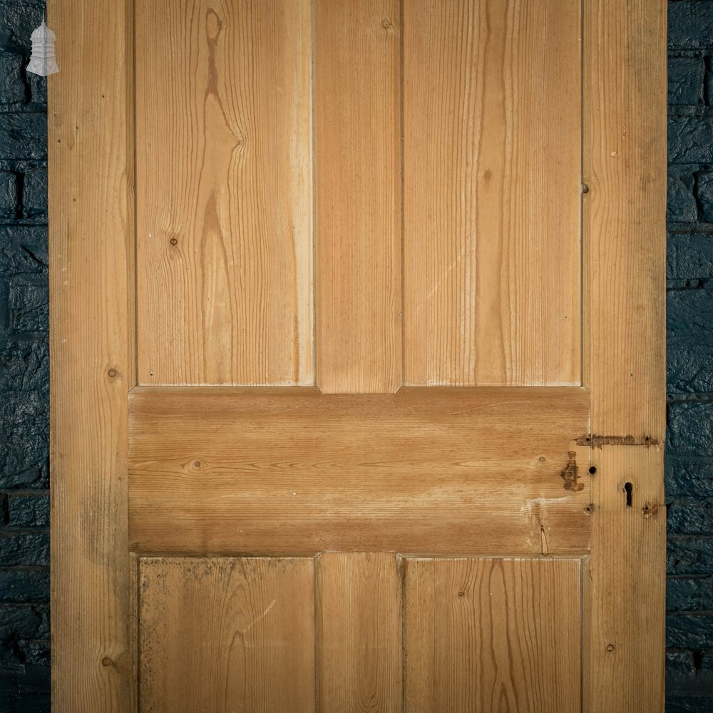 Pine Panelled Door, 6 Panel