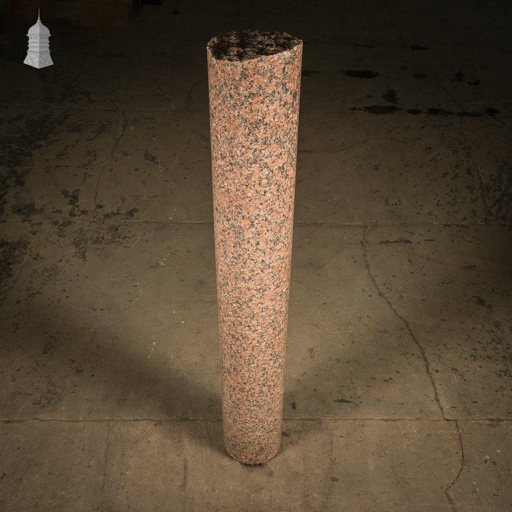 Red Granite Column, Polished