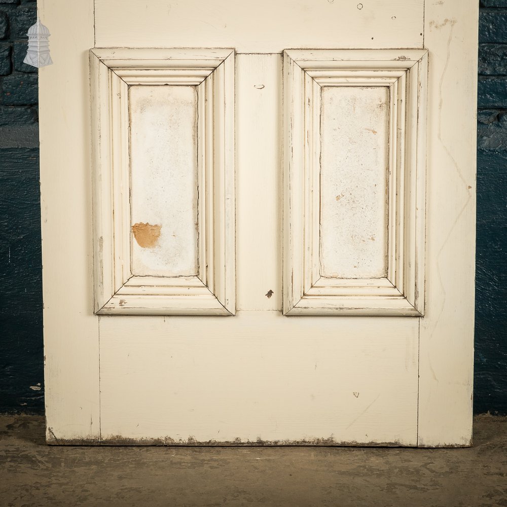 Pine Panelled Door, Moulded 4 Panel