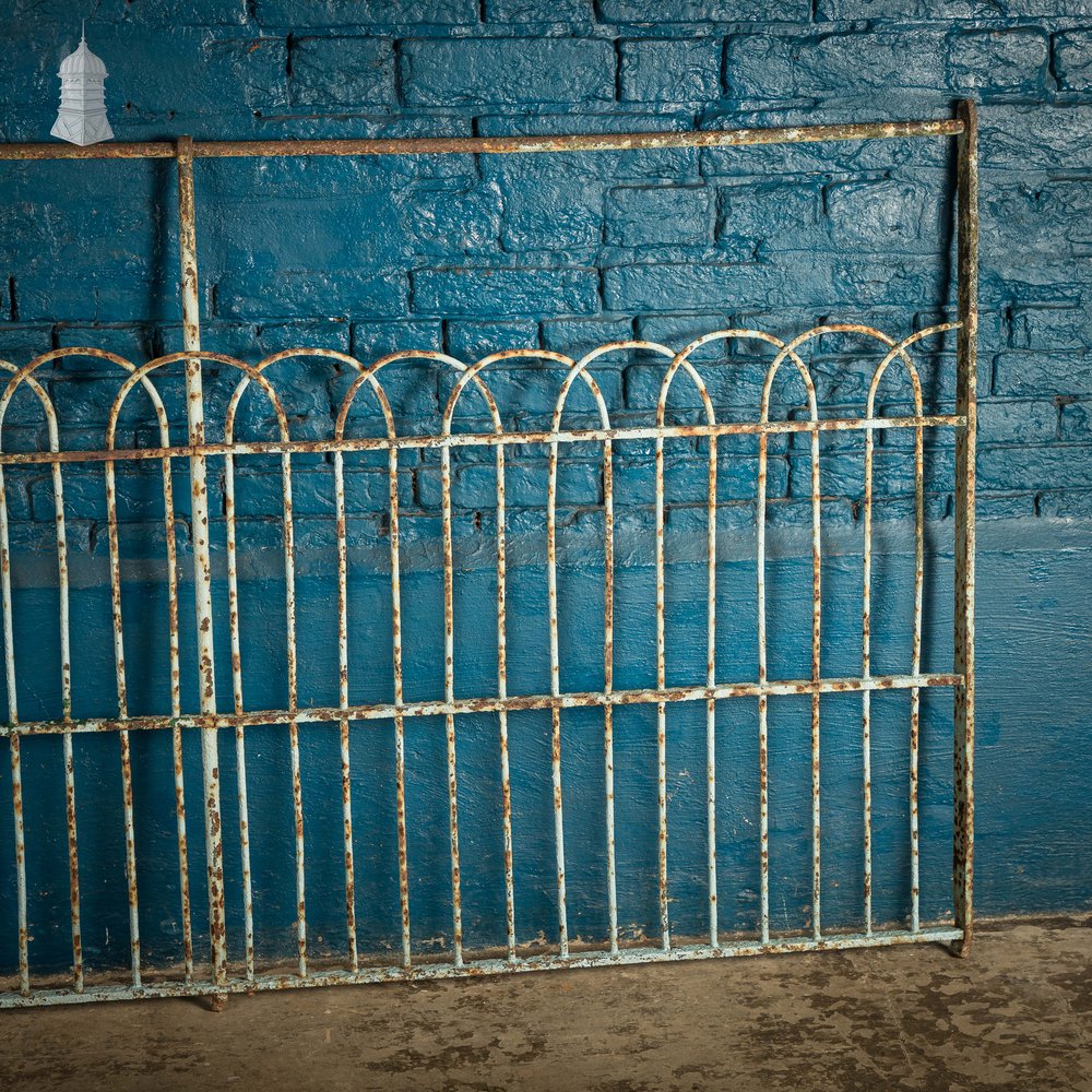 Wrought Iron Railing, Repeating Arch Design