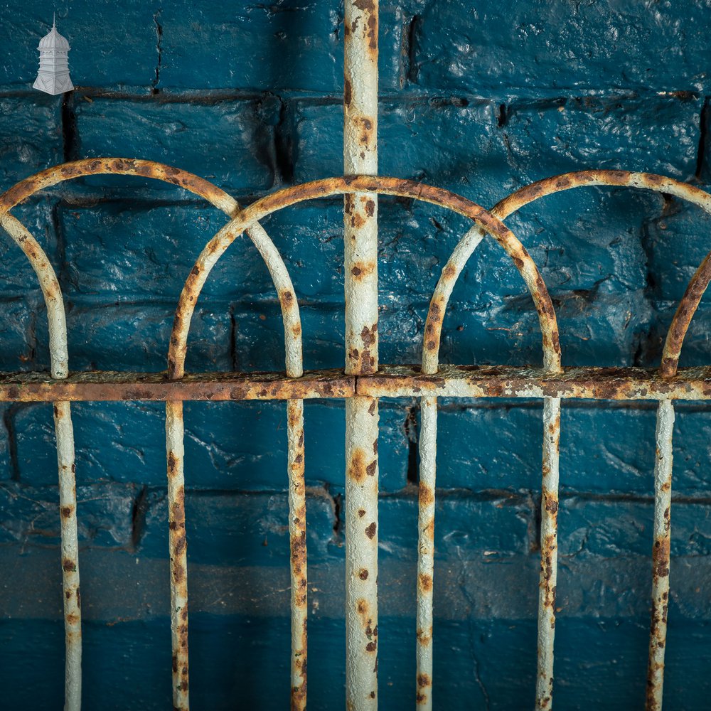 Wrought Iron Railing, Repeating Arch Design