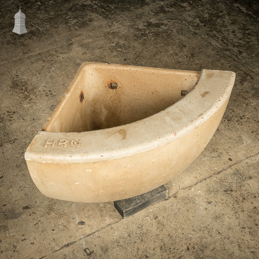 Concrete Corner Manger Trough Feeder Reclaimed from St Johns Barracks, London