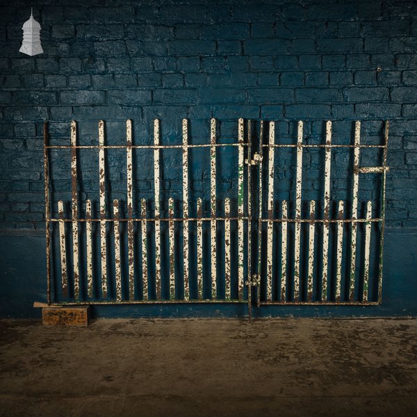 Railing and Pedestrian Gate, Wrought Iron