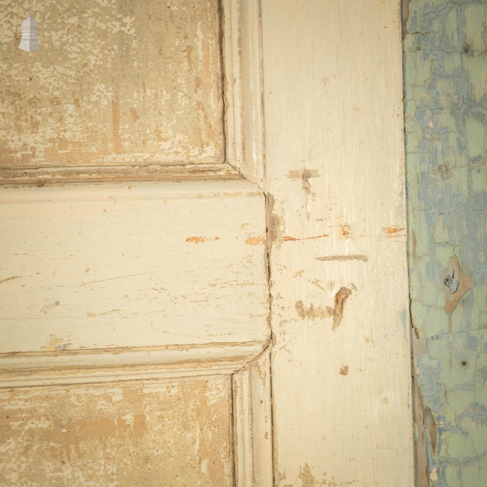 Pine Paneled Shutters, 4 Panel Distressed Paint