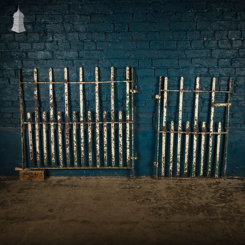 Railing and Pedestrian Gate, Wrought Iron