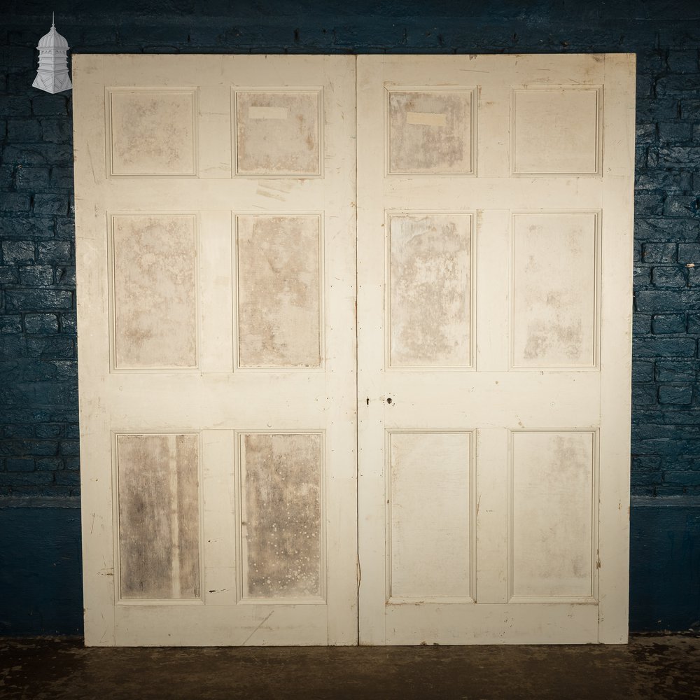 Moulded Double Doors, 6 Panel Layout