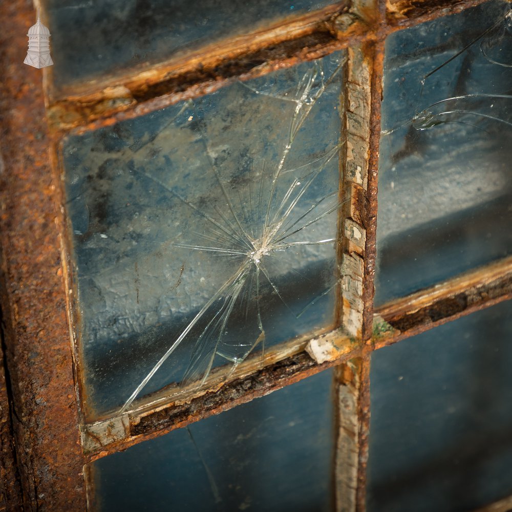 Arched Window Frames, Set of 5, Cast Iron