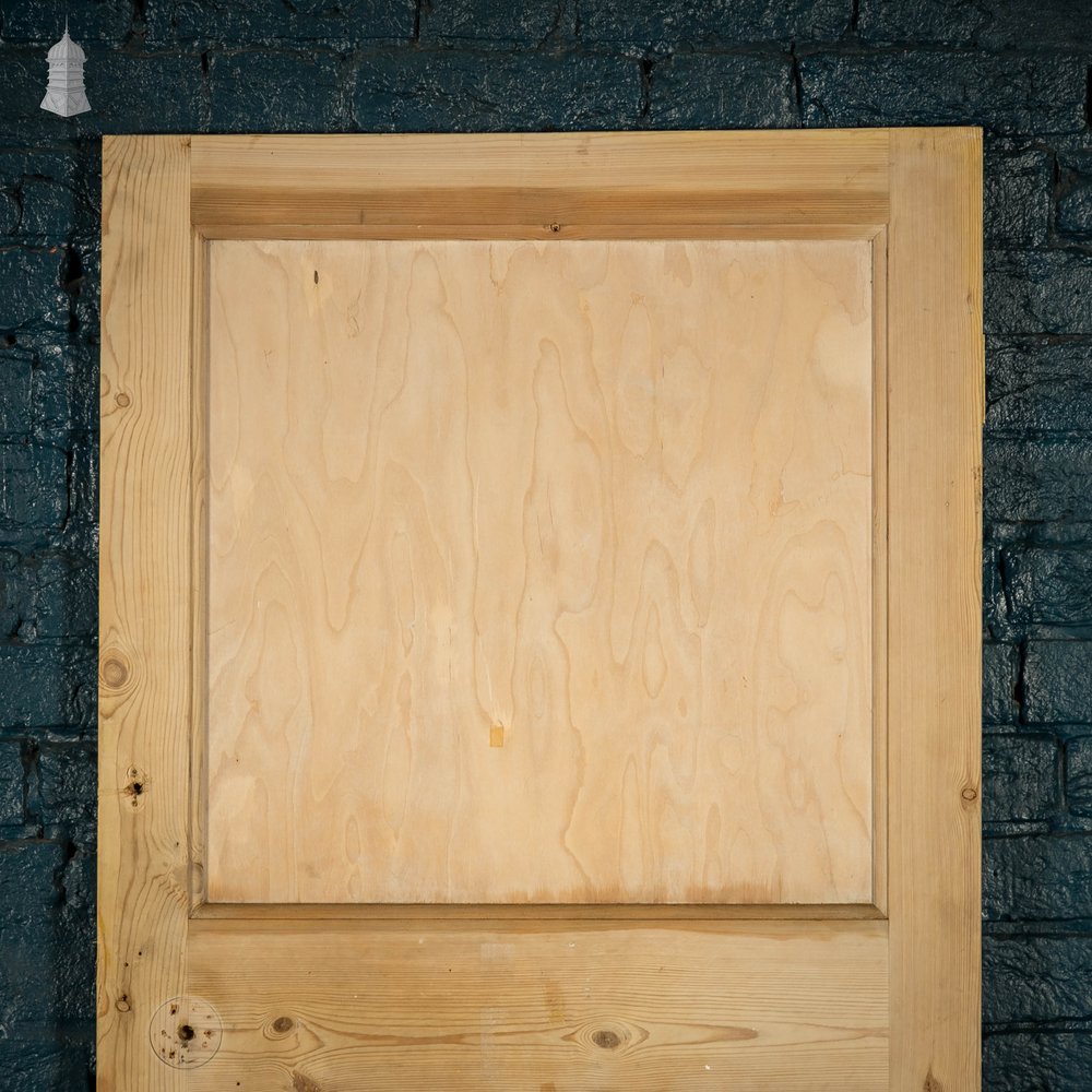 Pine Paneled Door, 3 Moulded Panel