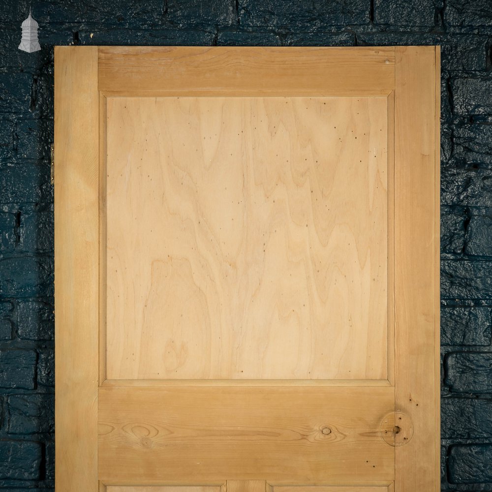 Pine Paneled Door, 3 Moulded Panel