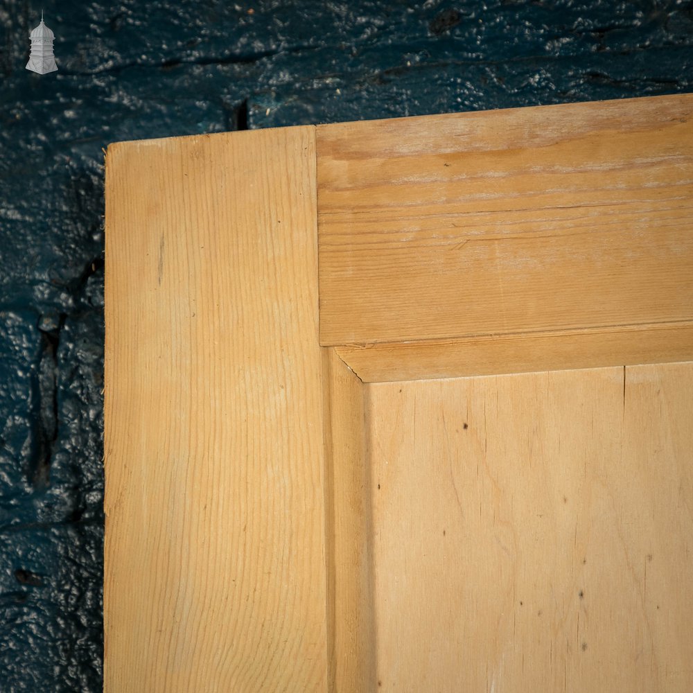 Pine Paneled Door, 3 Moulded Panel