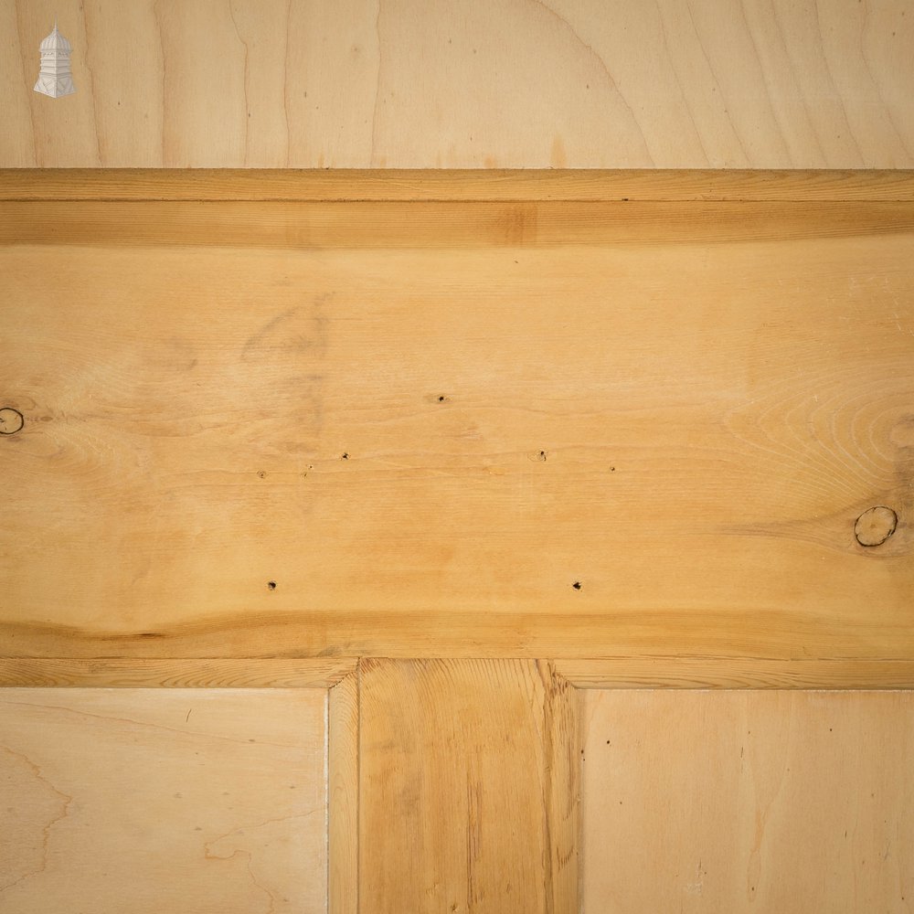 Pine Paneled Door, 3 Moulded Panel