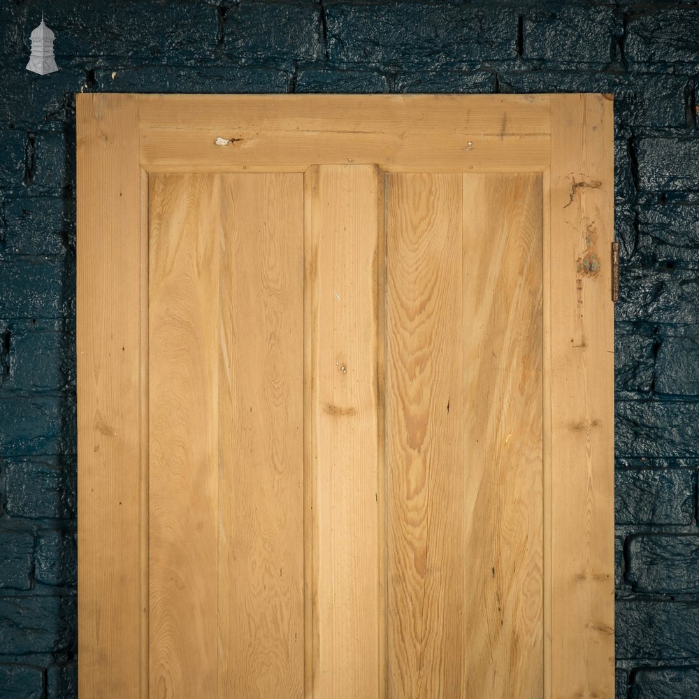 Pine Paneled Door, 4 Moulded Panel