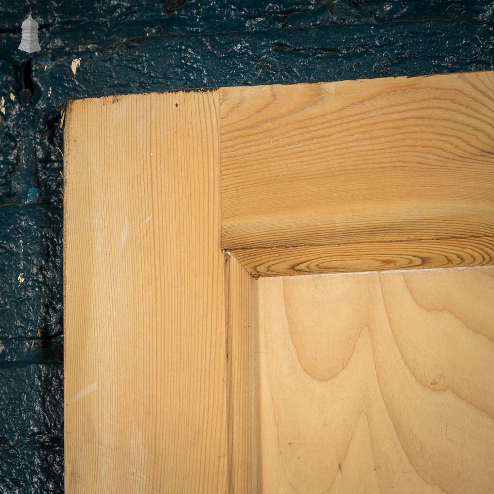 Pine Paneled Door, 3 Moulded Panel