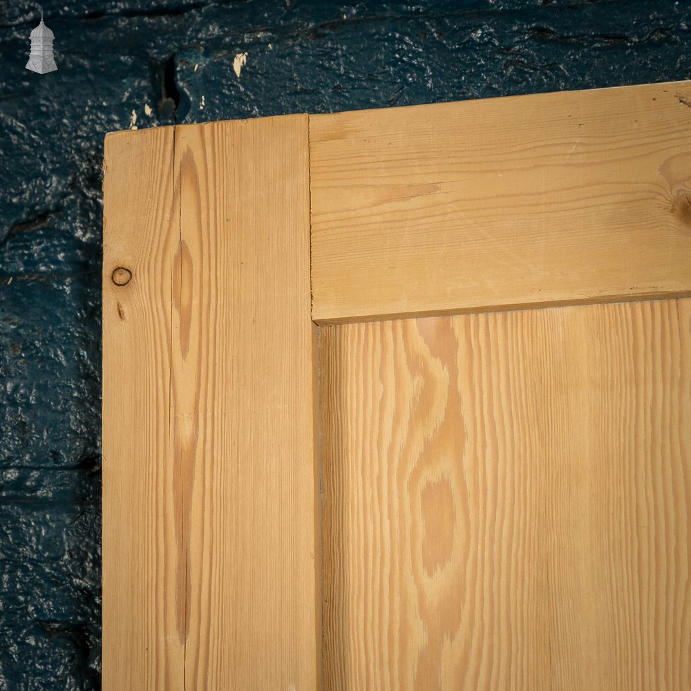 Pine Paneled Door, 4 Moulded Panel