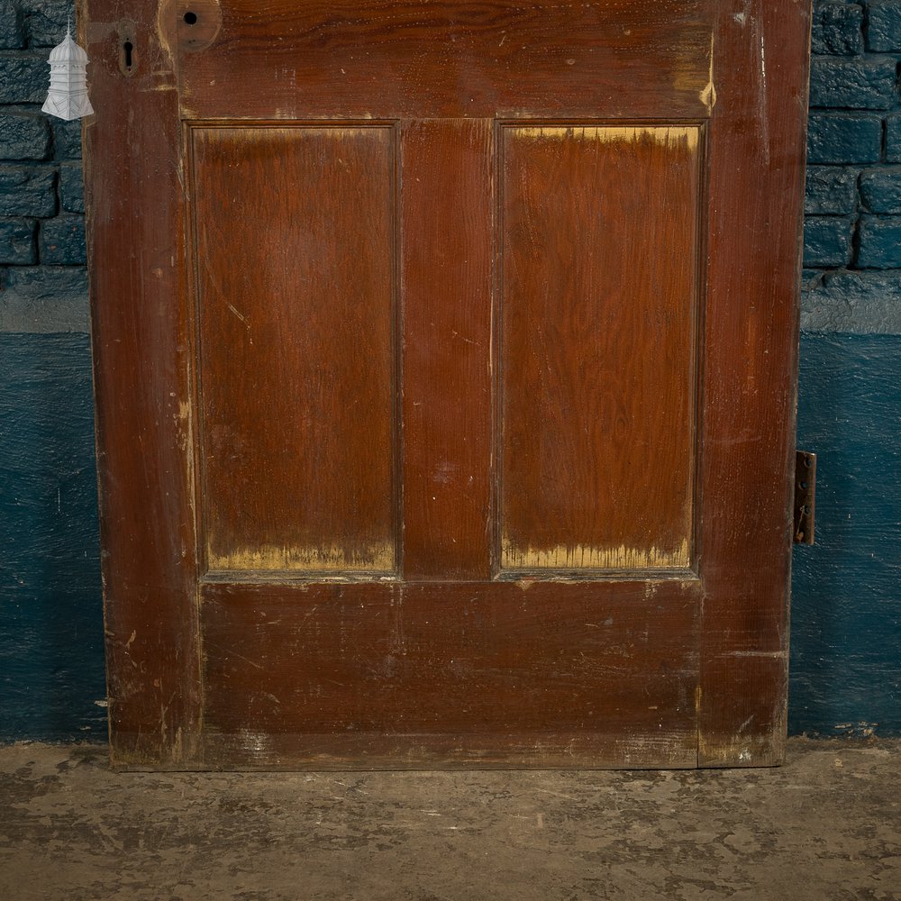 Panelled Pine Door, 5 Moulded Panels