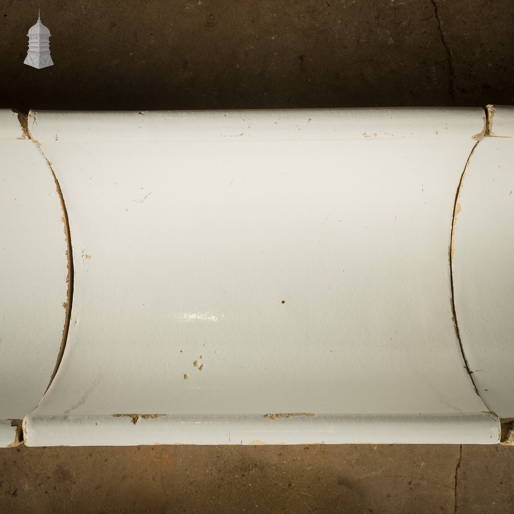 Sectional Trough Sink, White Glazed