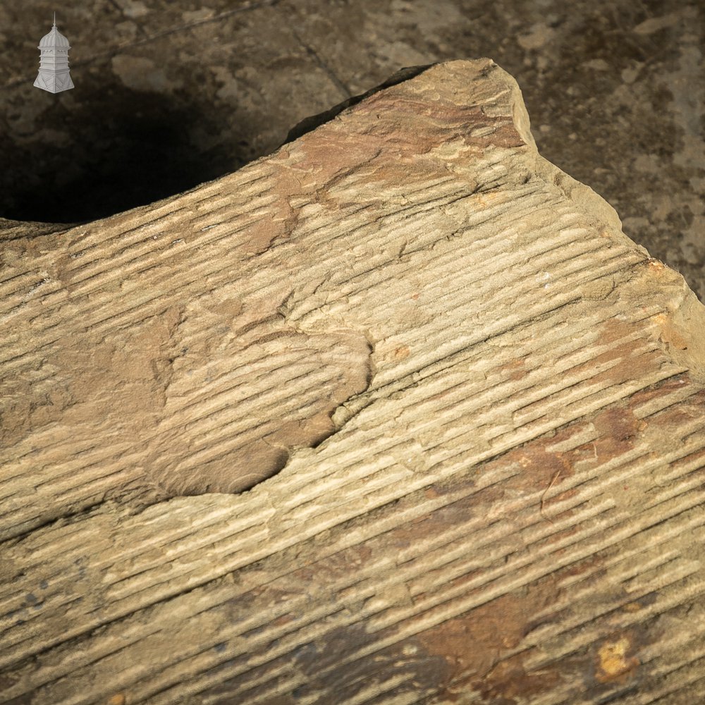 Large Riven Flagstone with Machined Face