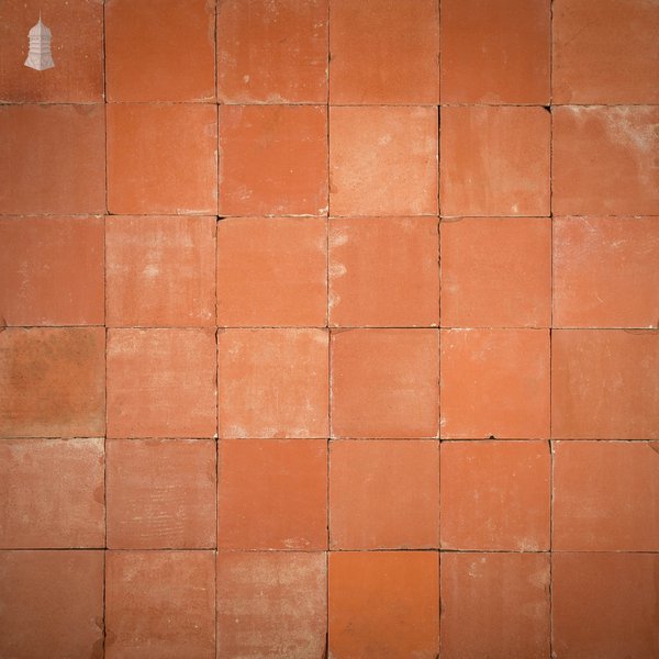 Red Quarry Tiles, 6" x 6" Batch of 120 - 2.8 Square Metres
