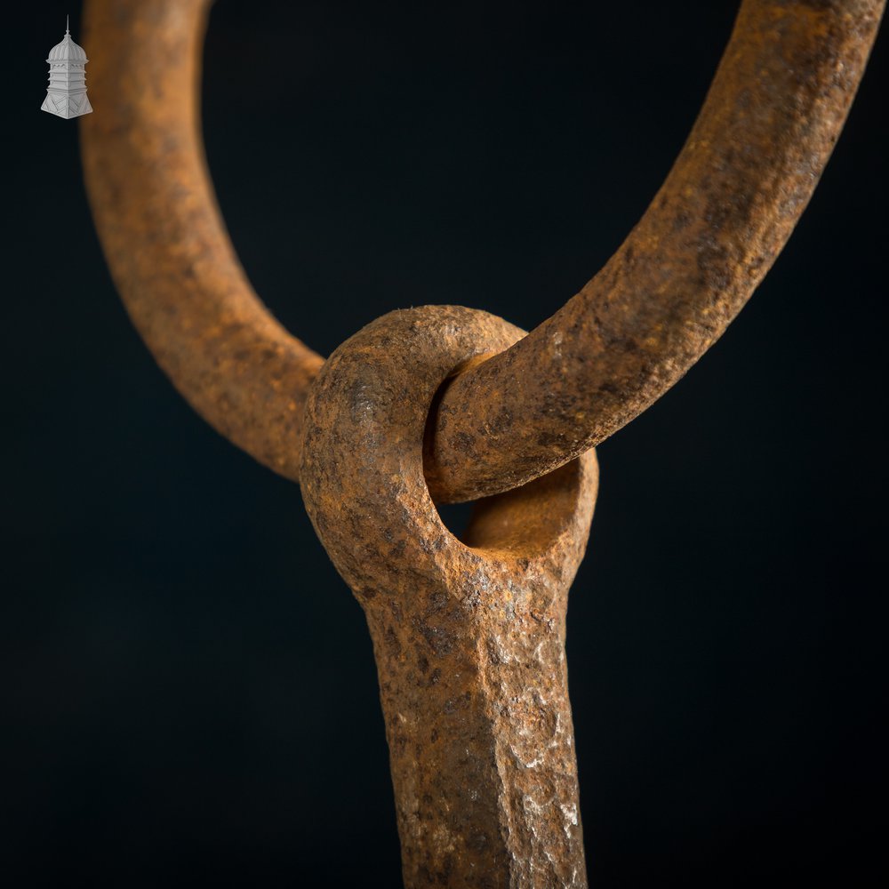 Wrought Iron Hooks, Graduated set of Three