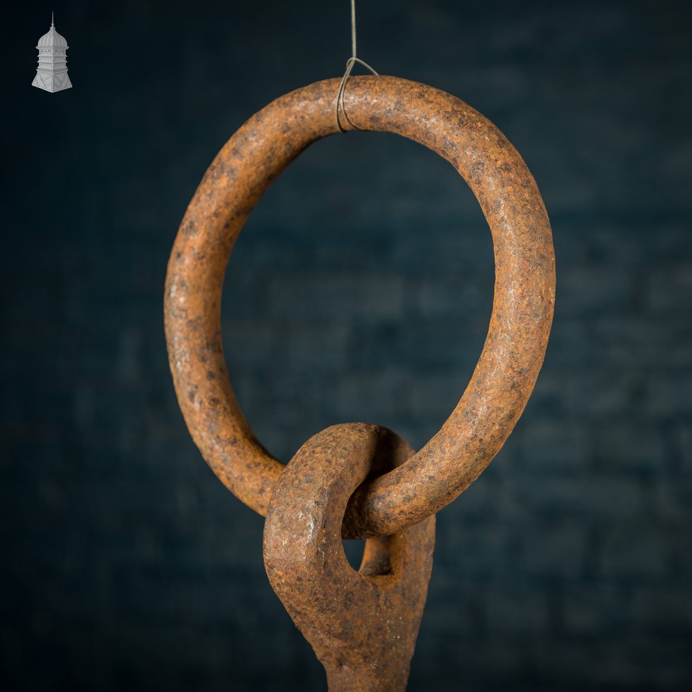 Wrought Iron Hooks, Graduated set of Three