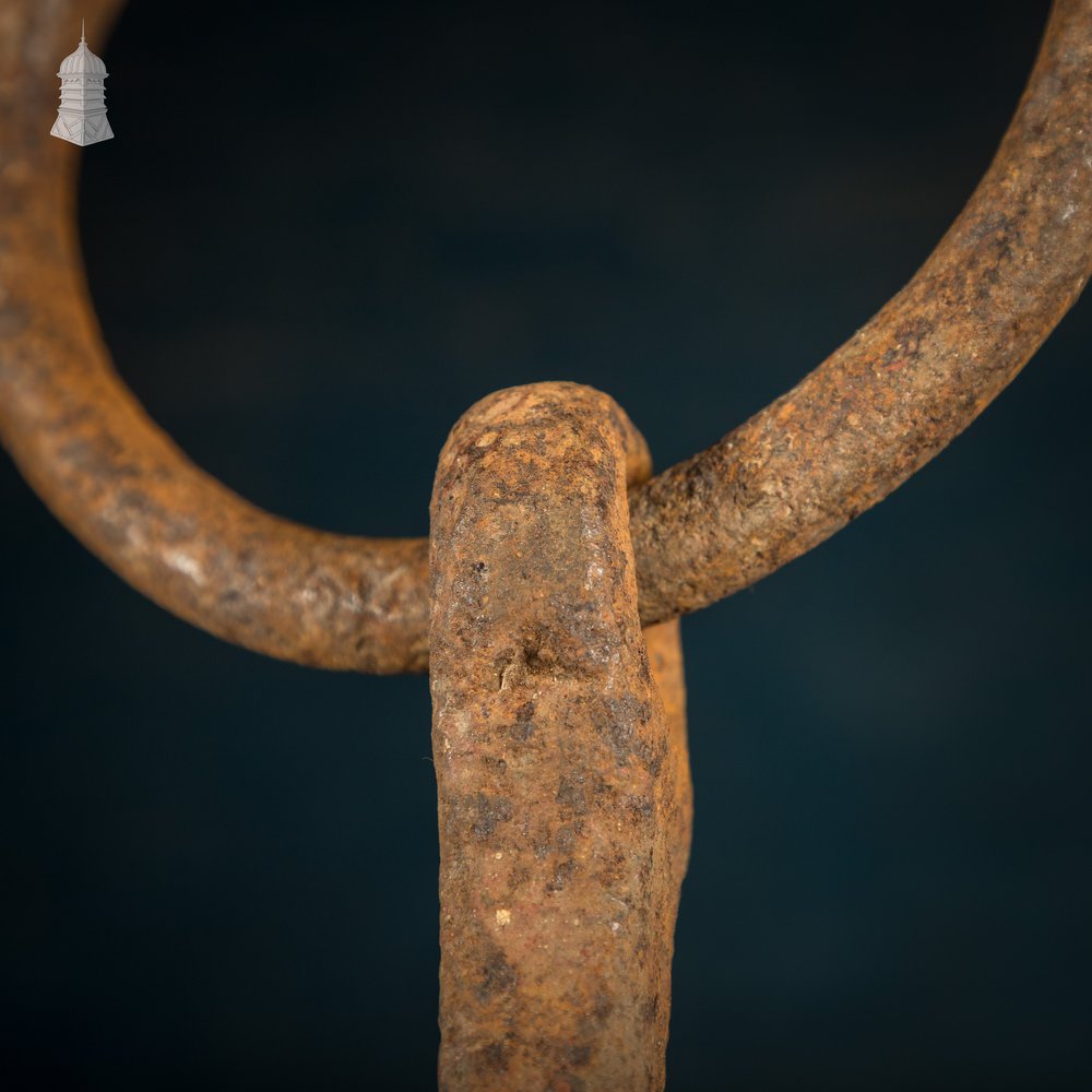 Wrought Iron Hooks, Graduated set of Three