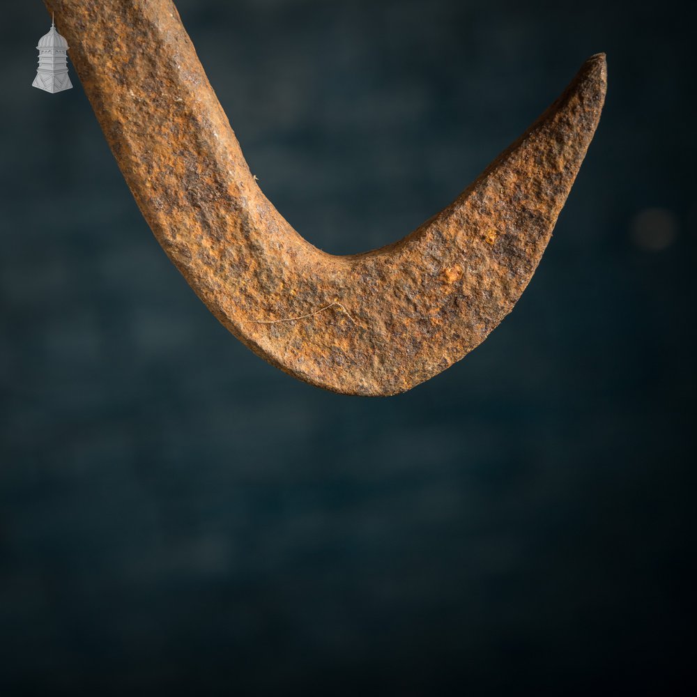 Wrought Iron Hooks, Graduated set of Three