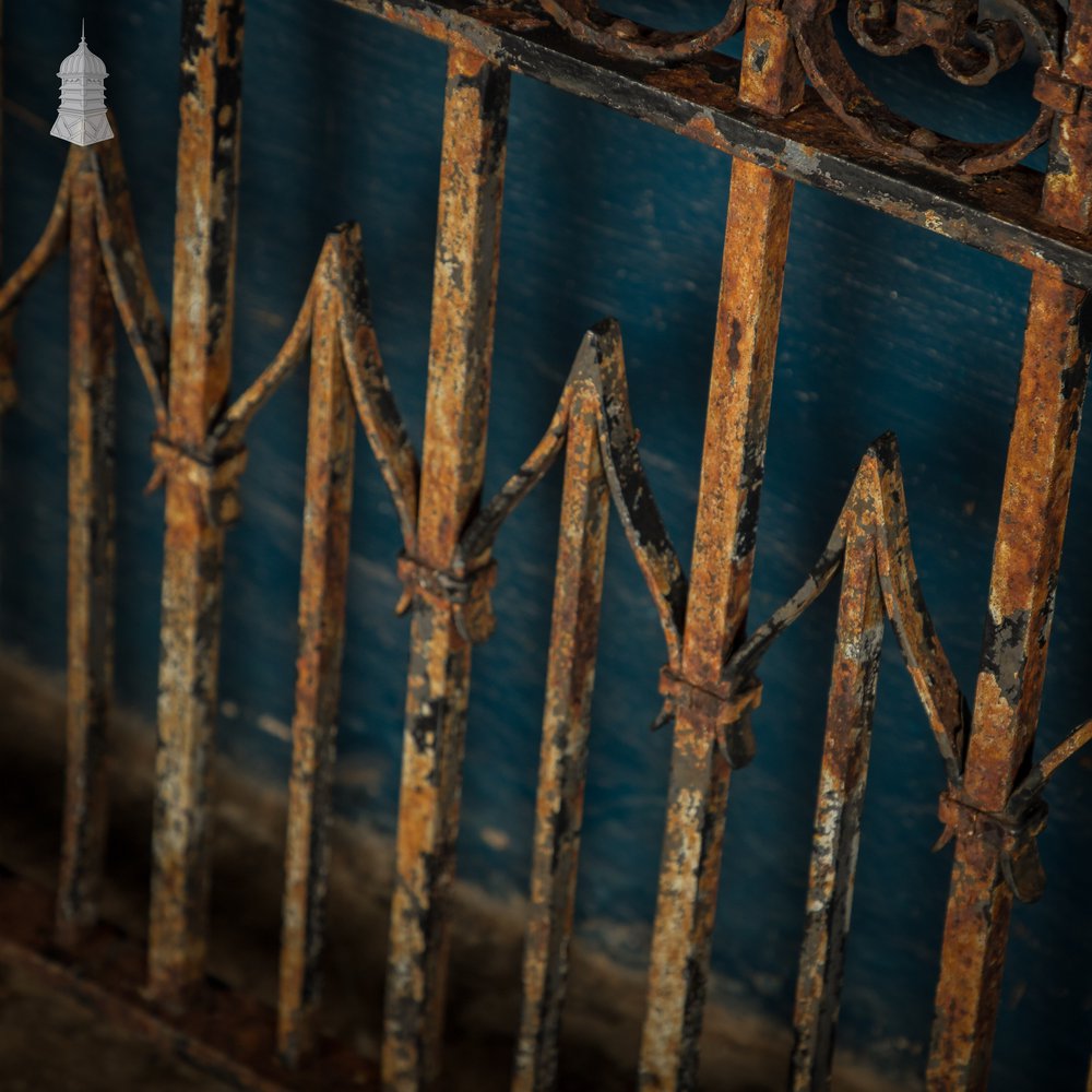 Driveway Gates, Sweeping Arched Wrought Iron