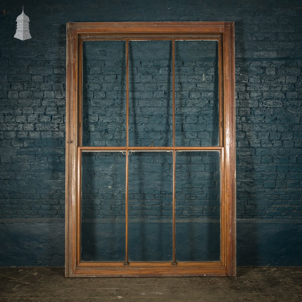 Hardwood Sliding Sash Window, 8ft high, Edwardian