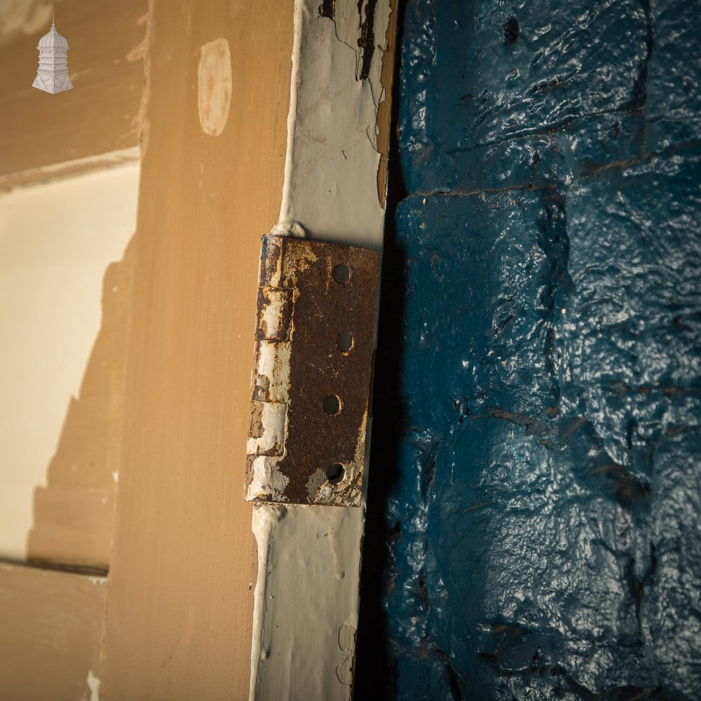 6 Panel Door, Distressed Paint