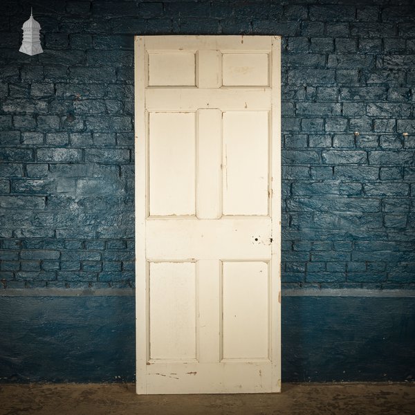 Moulded 6 Panel Door, Reclaimed