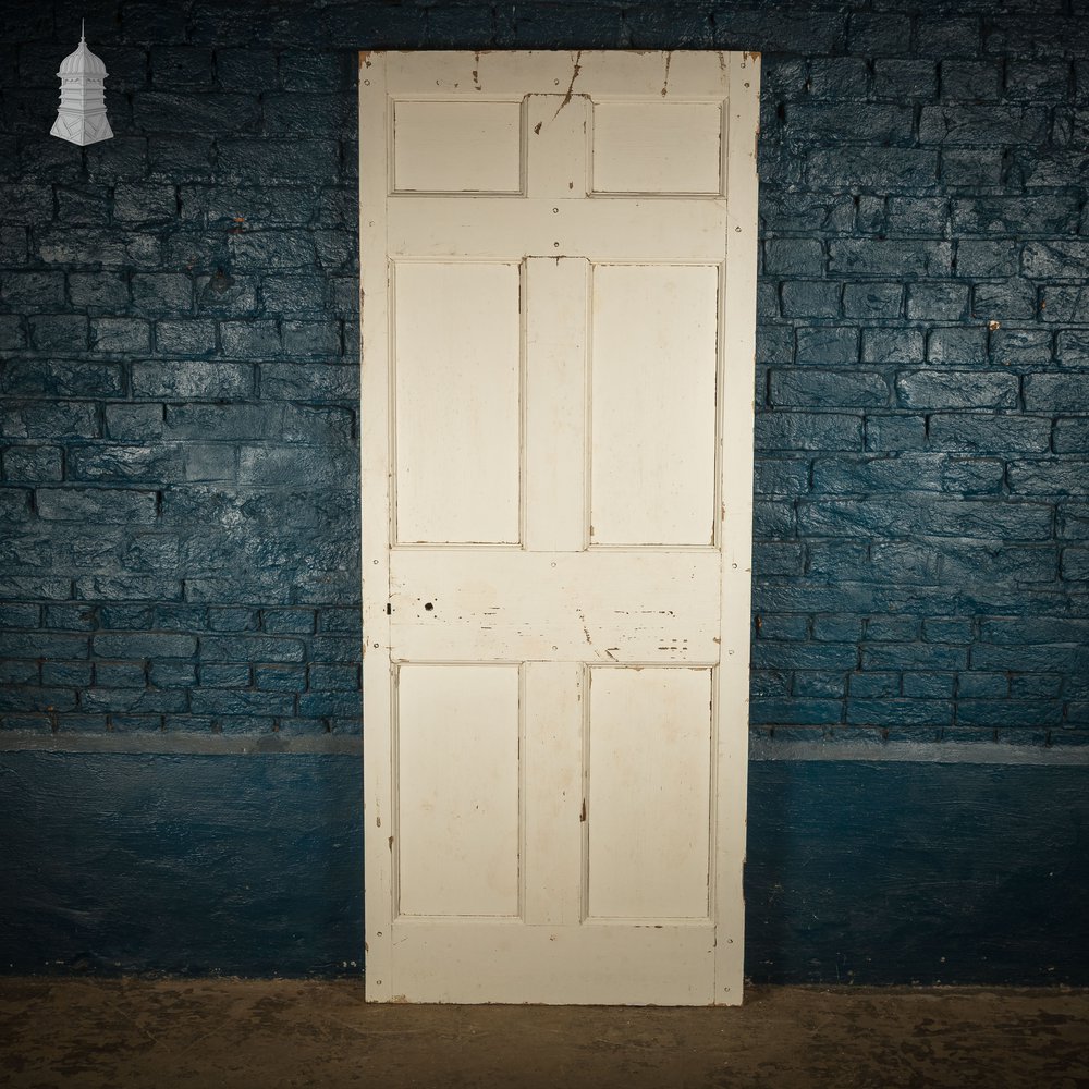 Moulded 6 Panel Door, Reclaimed