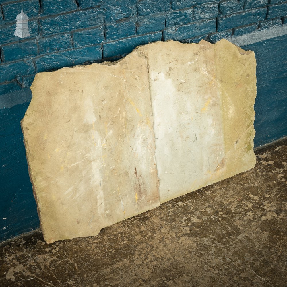 Riven Flagstone with Weathered Face and Flat Cut Back – 89cm x 55cm