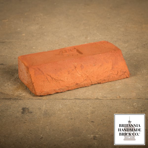 2" Plinth Stretcher Handmade Red Brick, Period Style Plinth Bricks