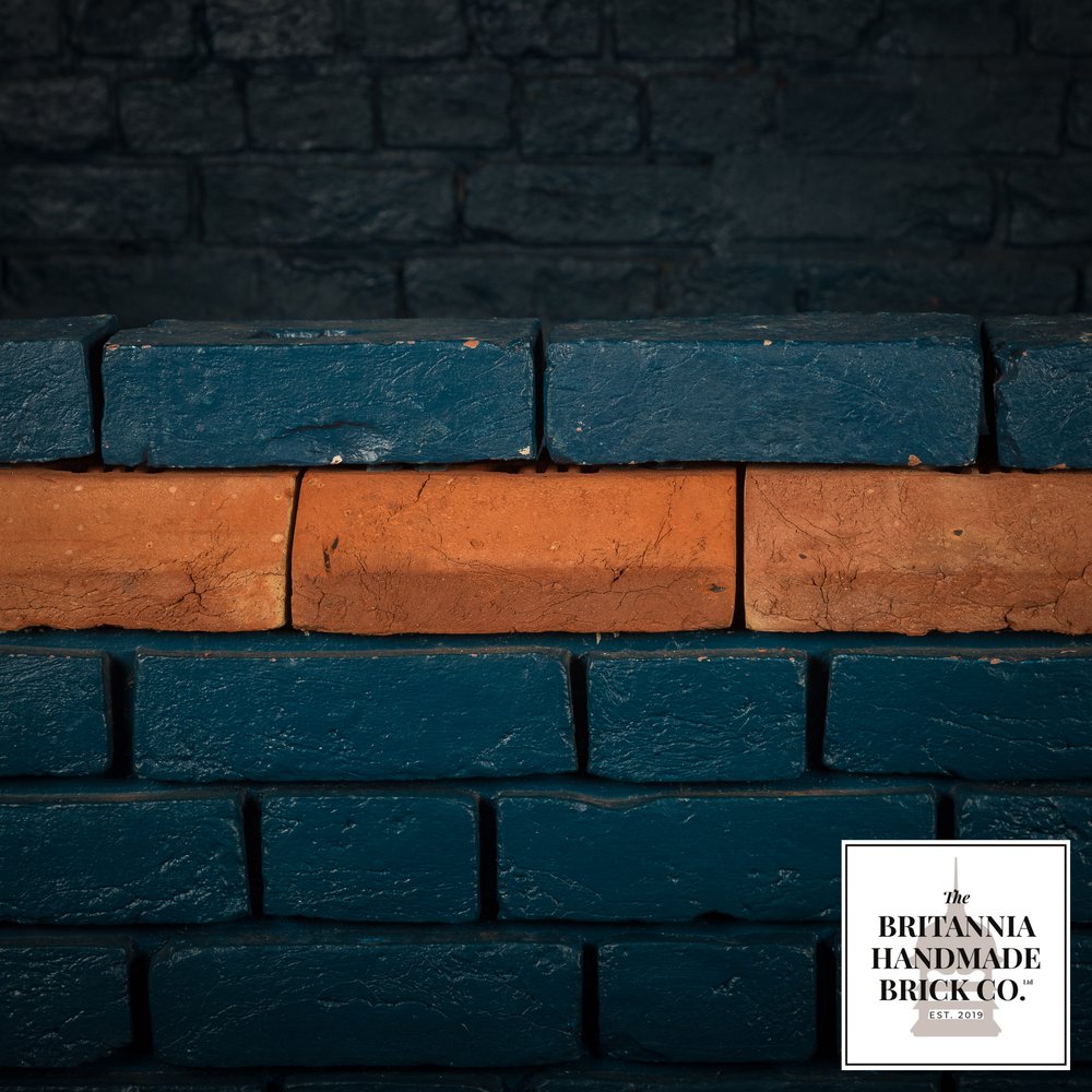 3" Plinth Stretcher Handmade Red Brick, Period Style Plinth Bricks