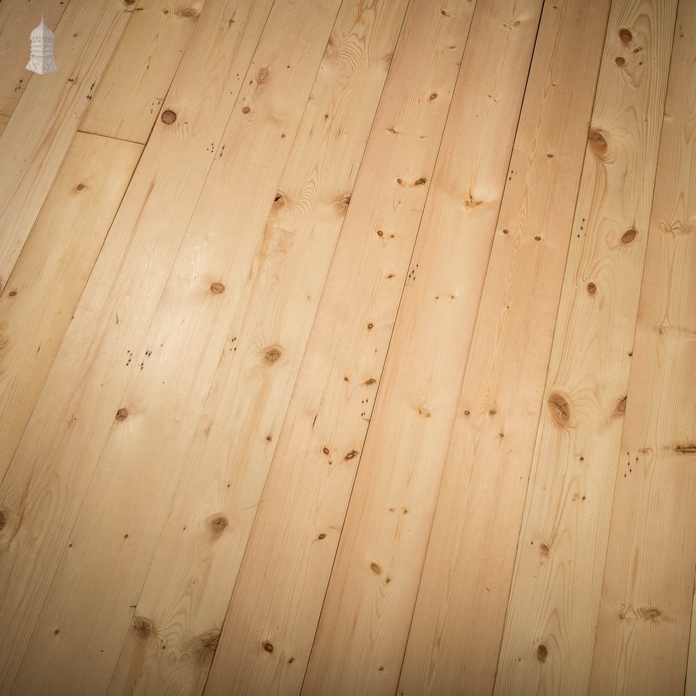 Re-sawn Pine Floorboards, 49.5 Square Metres