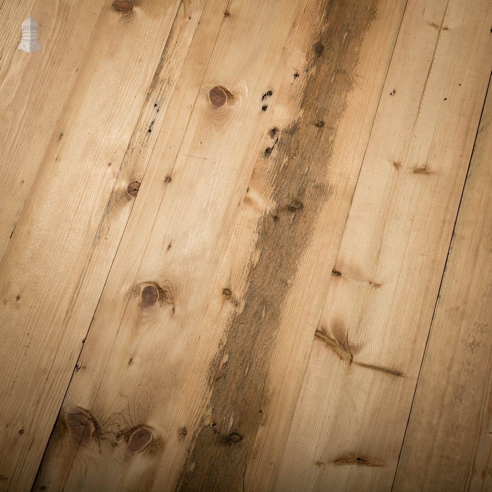 Re-sawn Pine Floorboards, 49.5 Square Metres